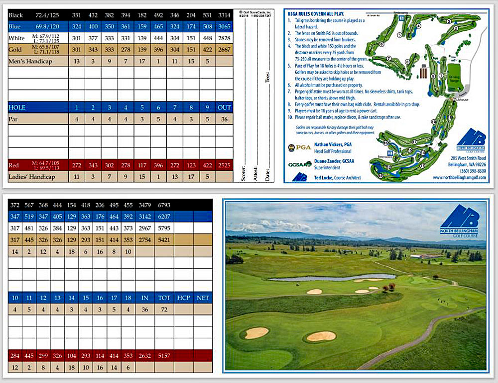 Links at Moses Pointe scorecard