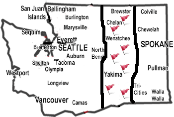 Central Washington golf courses