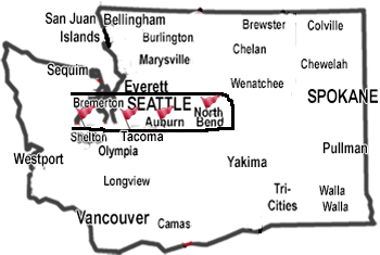 Golf courses in Seattle