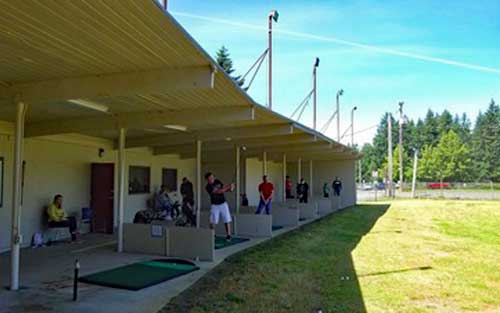 Village Greens golf course Driving Range