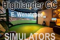 Highlander Golf Course Indoor simulator