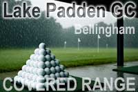 Lake Padden Golf Course driving range