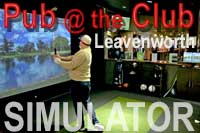 Pub at the Club indoor simulator - Leavenworth, WA.