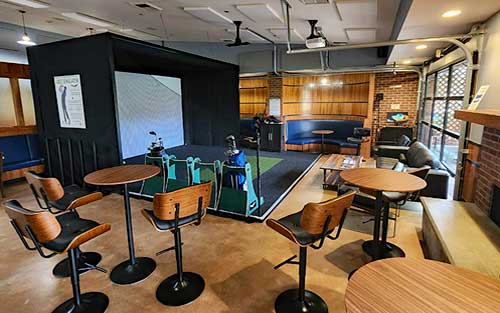 Eagle's Pride Golf Course simulator