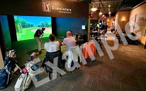 Salty Beaver Indoor Golf Simulators - Longview